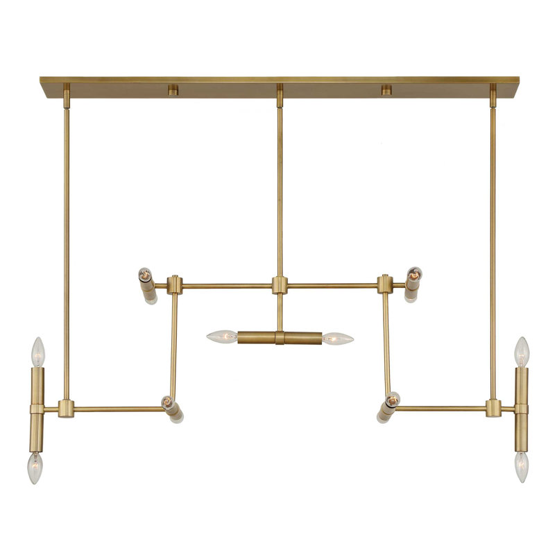 Uttermost Cadre 14 Light Modern Linear Pendant