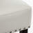 30-Inch Backless Ivory Faux Leather Counter Stool (Set Of 2)