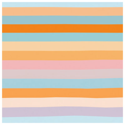 Édredon coloré à rayures horizontales