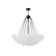 Jayla Modern 3-Light Bubble Globe Cluster Chandelier