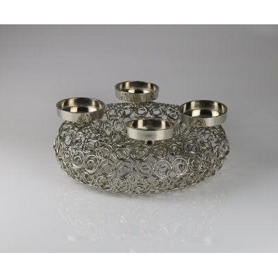 Stainless Steel Tabletop Adventskranz