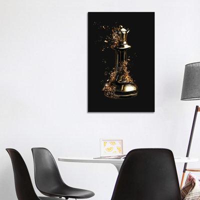 Broken Queen by Gab Fernando - Wrapped Canvas Print