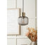 Camille 1 - Light Brushed Gold Pendant