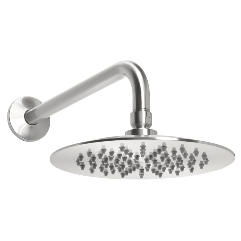 Pomme de douche Sottile Rain, Nickel brossé