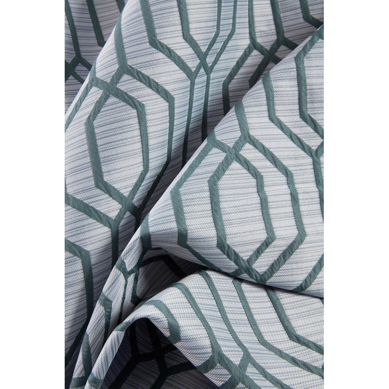 Fraleigh Room Darkening Sliding Panel Pair, Green, 182.88 W x 116.85 D cm 