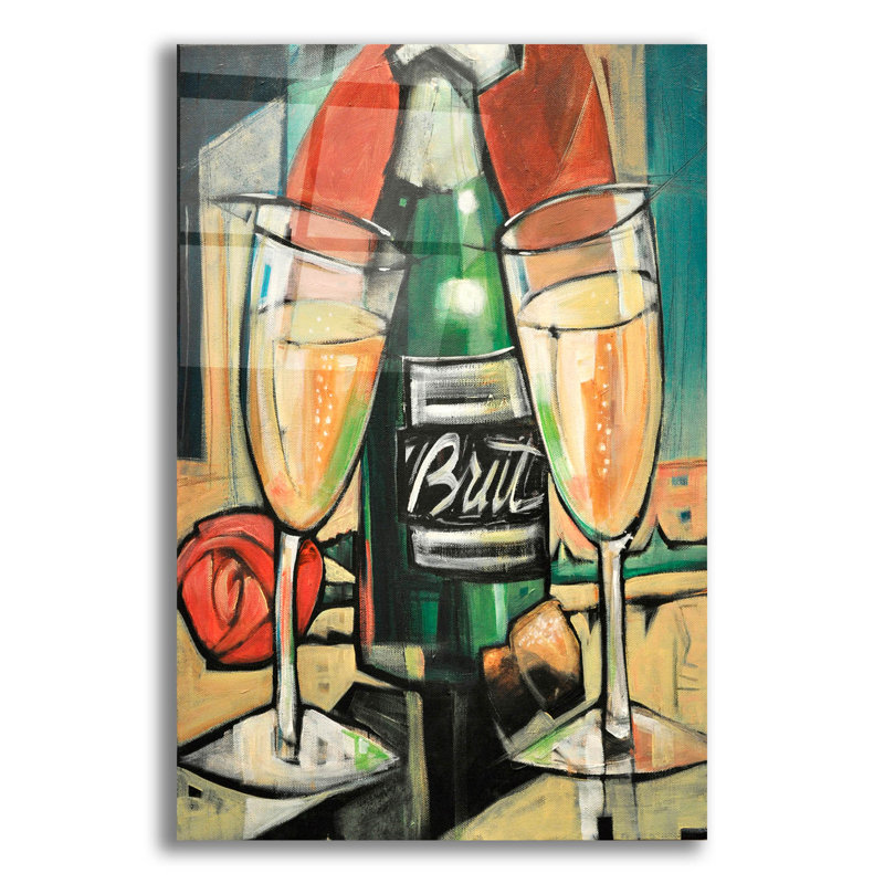 " Celebrate Bubbly " by Tim Nyberg, 16" H x 12" W x 0.13" D