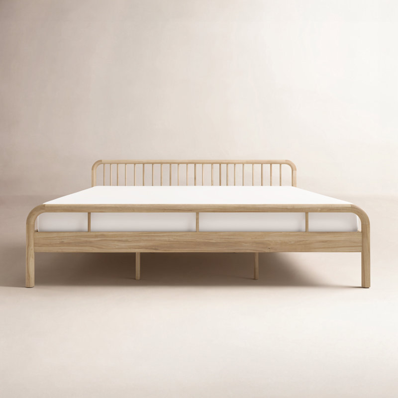 Porto Queen Bed, Natural, King