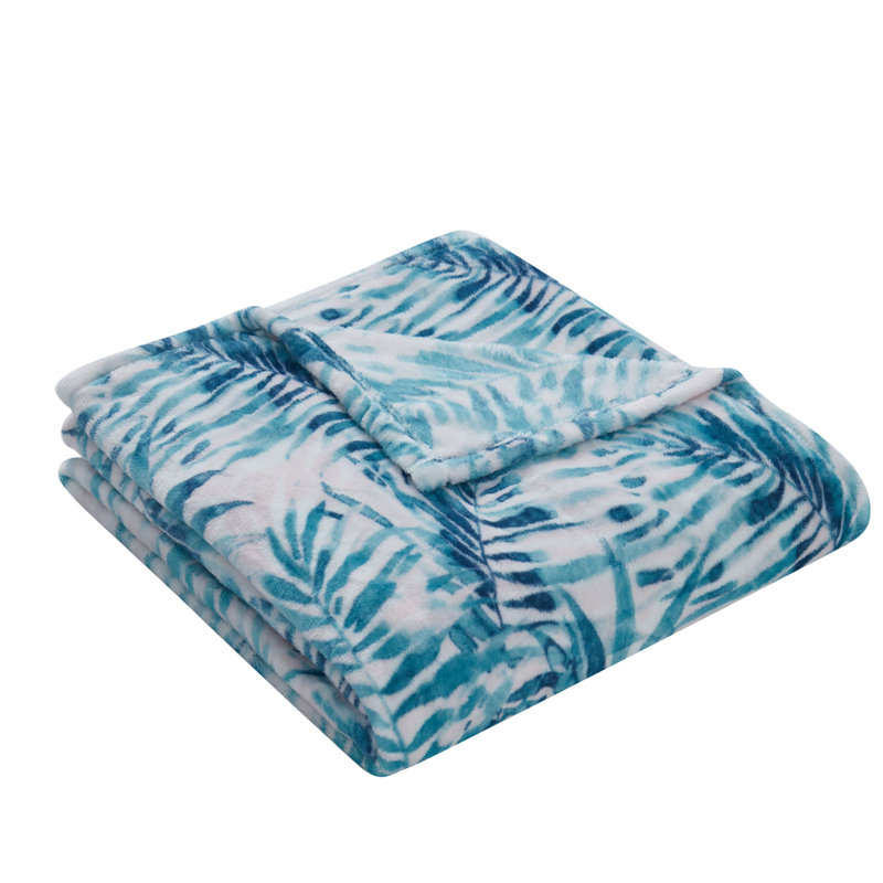 Jeté décoratif floral ultra doux et moelleux Kate Aurora - l 50 po x L 70 po
