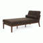 Chaise longue en tissu Sarom avec traversin-71521101