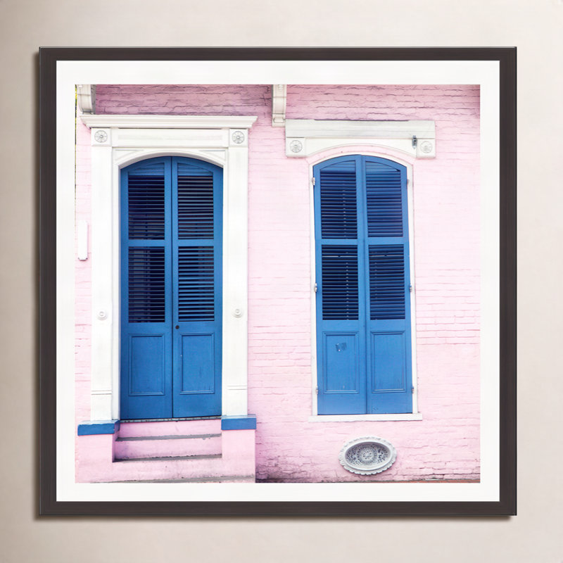 «Dobrev New Orleans Color II» par Catherine McDonald, reproduction sur toile, Non, H 12 po x l 12 po x P 0,75 po
