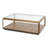 Gilbert Glass Top Single Coffee Table