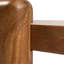 Table basse en bois de manguier en forme de pilule