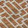 Premium Machine Washable Prisco Terracotta Rug