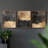 Abstract  Series  CXI  -Set Of 3 Framed Giclee Prints -Ready to Hang-107251310-107251313