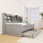 Wooden Daybed With Bookshelves, Storage Drawers And Trundle-1937693657-1937693659