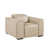 Beige Genuine Leather