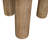 Heckman 55" Round Dining Table, Brown