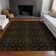 Premium Machine Washable Prisco Brown Rug