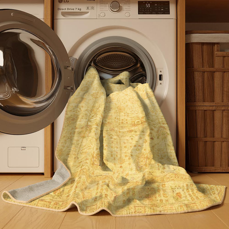 Abstract Indoor Rug, Rectangle 4' x 6'