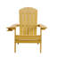 Chaise Adirondack pliante en plastique Tranquilo Depot-70080775