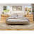 Nightstands(Set Of 2), With Charging Station, 3-Drawer Arched End Table For Small Space, For Bedroom, Living Room, Natural-2065056291