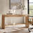 Kaybri 60" W Fluted Writing Desk-1231145510