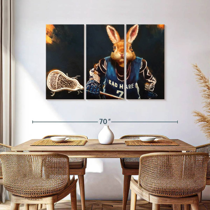 Brampt Game Face, 36" H x 57" W
