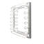 Miroir de salle de bain 36 lumières 51 "de long x 21" de haut Alva Greenroom