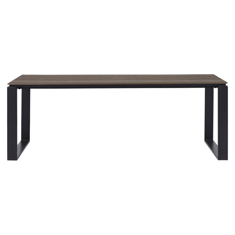 Kellen Rectangular 6 - Person 533.4Cm L Table, Brown 