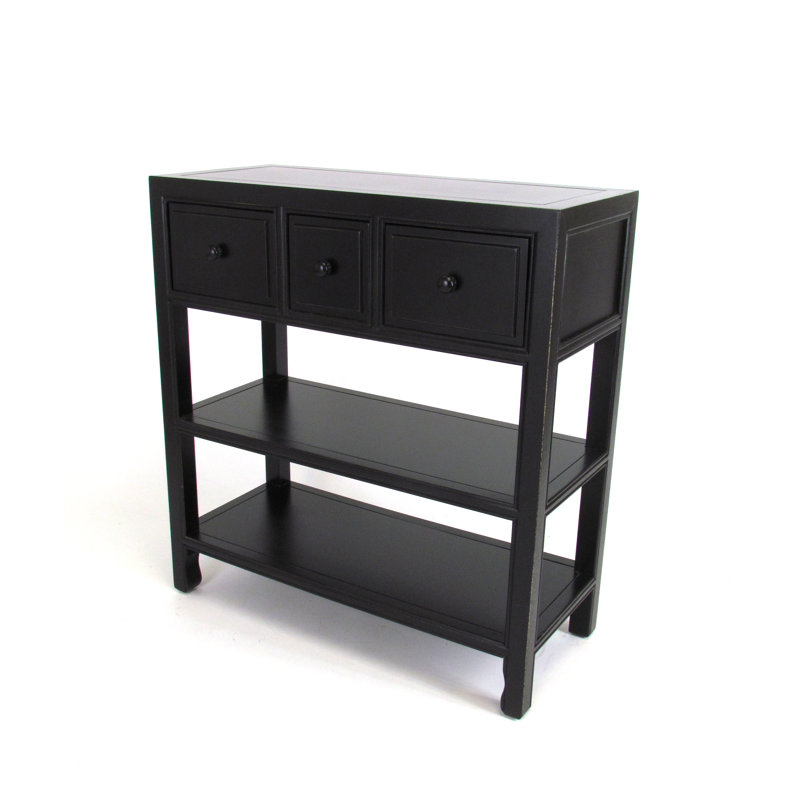 Console Rushmore, Noir antique