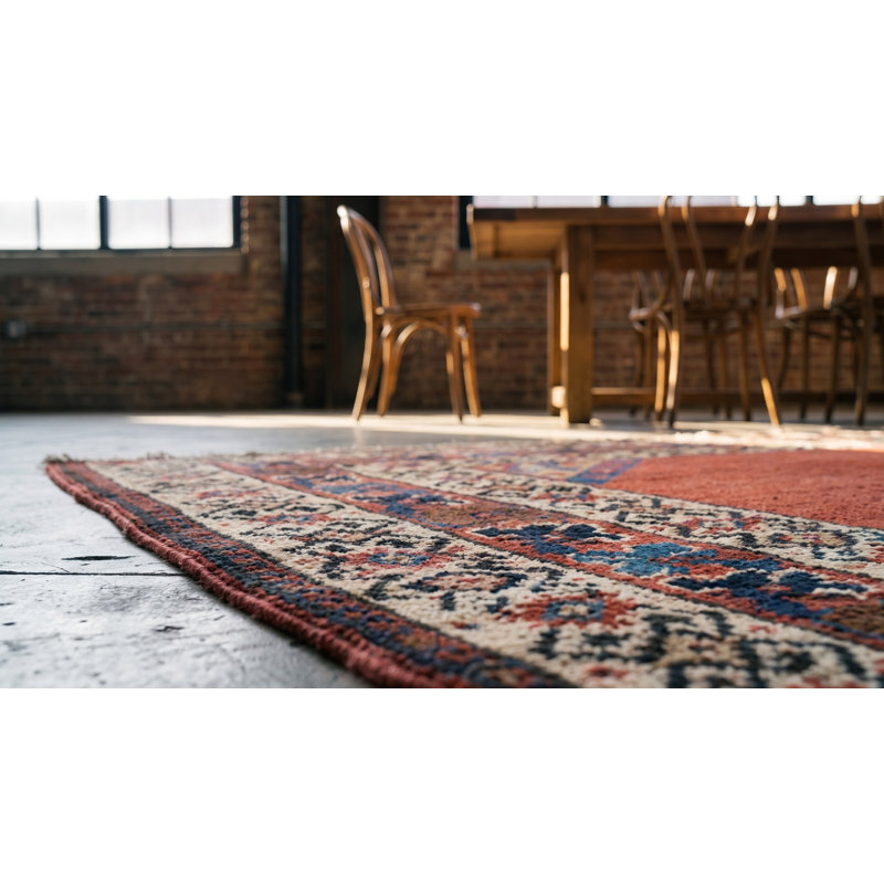 Tapis Kazak rustique uni