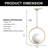 Estevanell 1 - Light Unique/Statement Round Pendant Light-1643848772