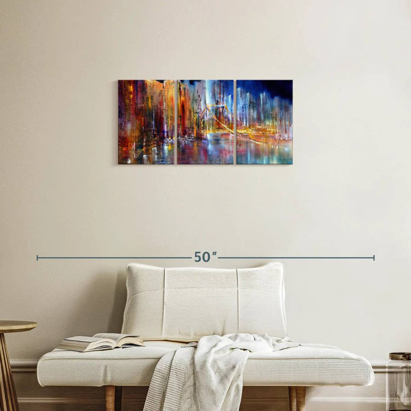 Paysage urbain Avery, H 15 po x l 32 po