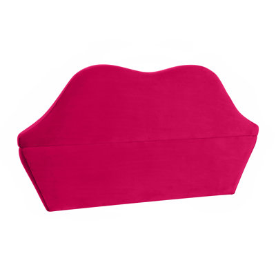Lips 67.7'' Velvet Settee