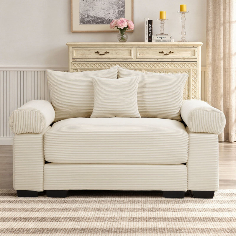 Canapé 54 po Cloud, Beige
