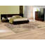 Tapis vert / brun en laine touffeté à la main Floral-348631427