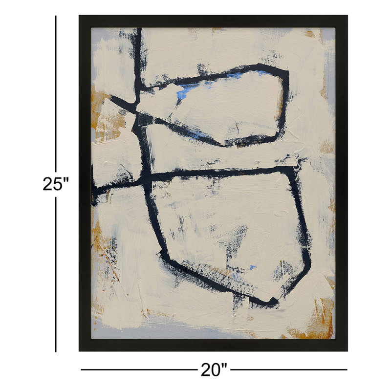 Twisted 5 Print by Jacques Pilon, Black Framed Paper, 20" W x 25" H