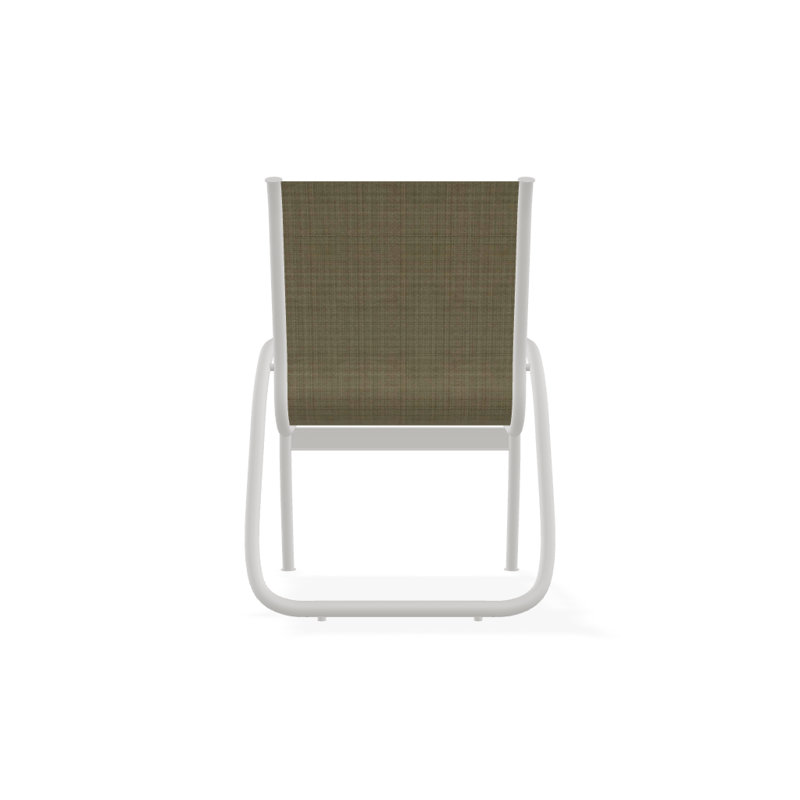 Fauteuil de patio Gardenella, Neige texturée, Pierre d'élévation