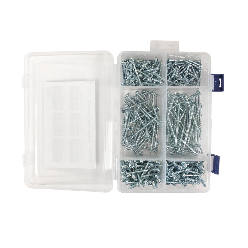 Trousse de vis à trou de poche