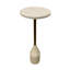Table d'appoint en marbre 24 po Vanzella
