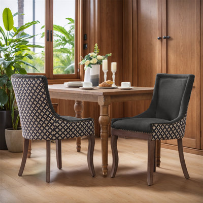 Upholstered Dining Chairs (Set Of 2)