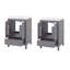 Meuble-lavabo 48 po avec tiroir divisé et tablette de porte double couche-118318263