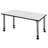 Kee Height Adjustable Training Table with Casters-85728765