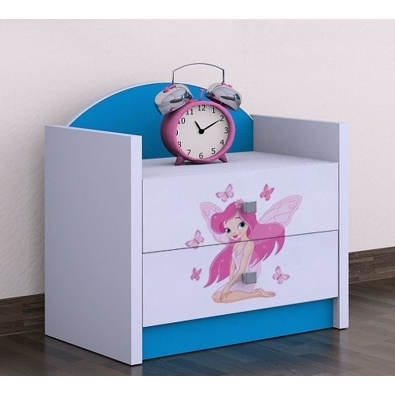 Elowen Nightstand, Blue