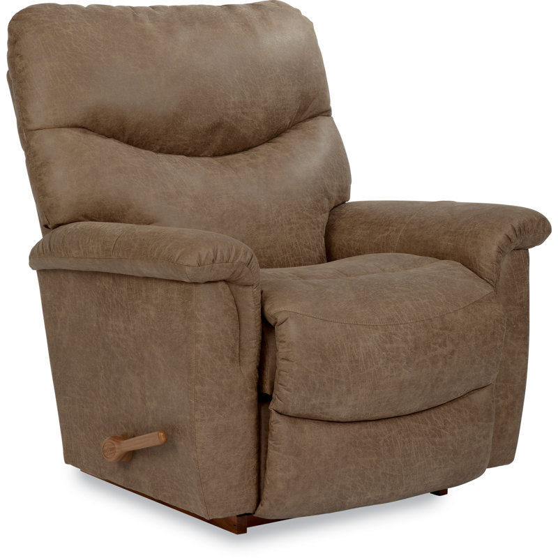 James Manual Rocking Recliner, Rocker, Silt, Manual