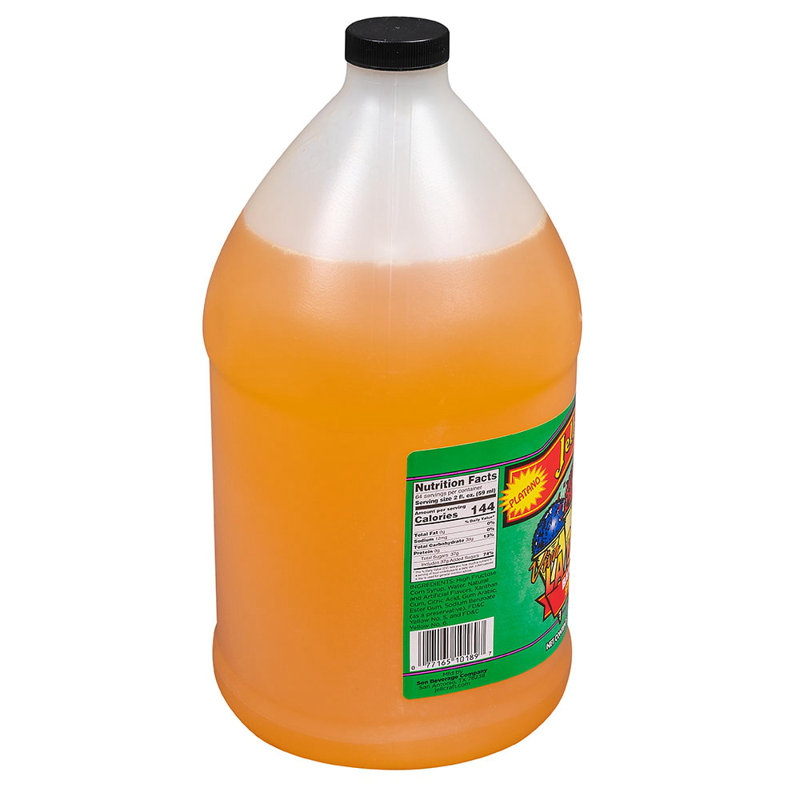 FixtureDisplays Snow Cone Sirop, Citron vert