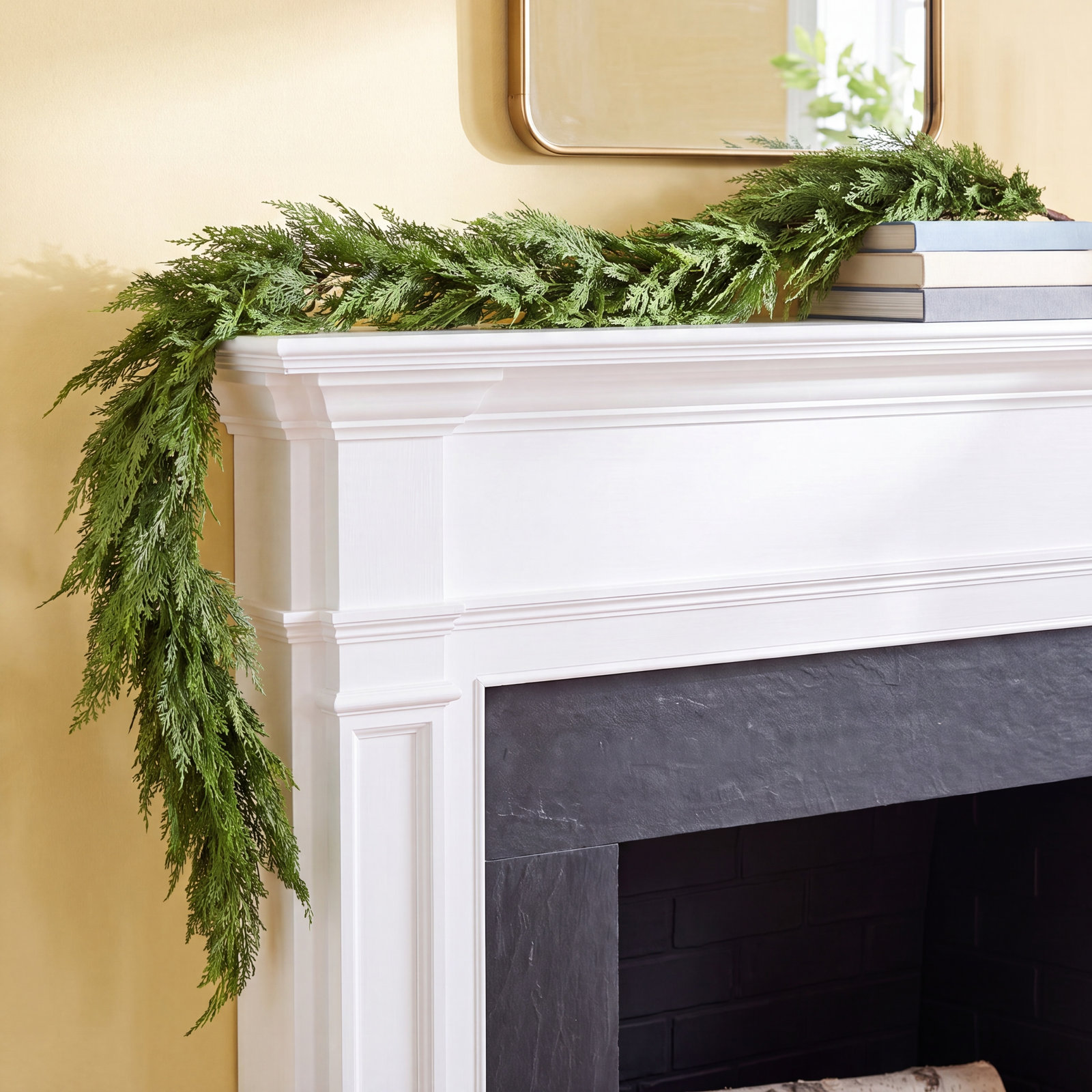 Real Touch Premium Cedar Garland, 6' L