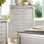Commode à tiroirs de style contemporain