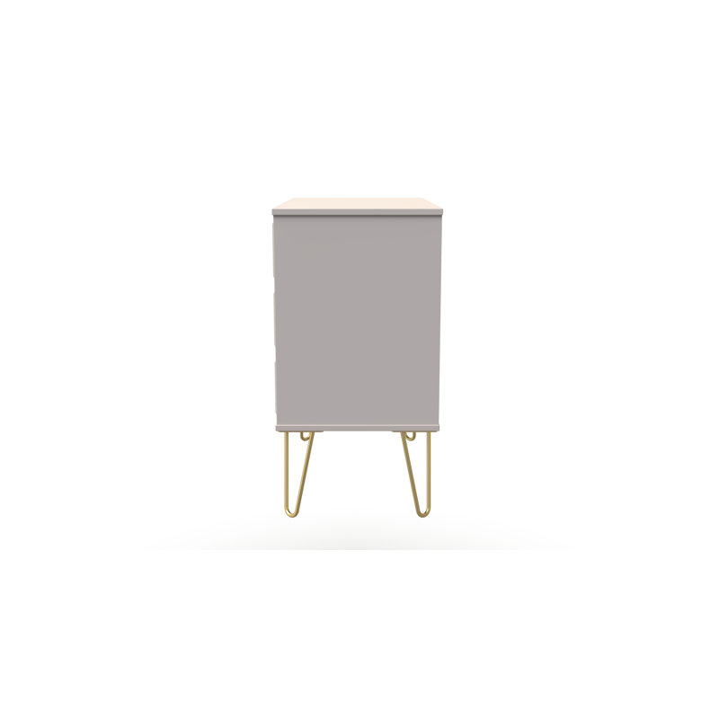 Allem 77cm W 3 - Drawer Chest of Drawers, Mushroom Matt