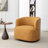 Tybias Faux Leather Swivel Barrel Chair-110828114